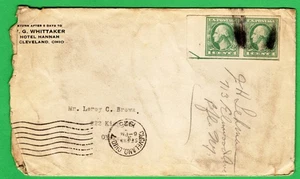 U.S. Scott : 575 Bottom Pair with full left border 1925. / mb-268 - Bild 1 von 3