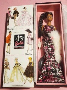 45° Anniversario AA Barbie Silkstone BFMC Edizione Limitata 2003 G7216 - Foto 1 di 8