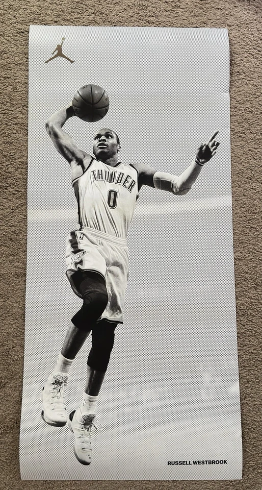 Jordan Russell Westbrook OKC Poster - Image 1 of 1