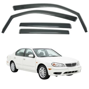 for NISSAN CEFIRO A33/A34 2000-2004 IN-CHANNEL WIND DEFLECTOR 4PCS - Picture 1 of 8