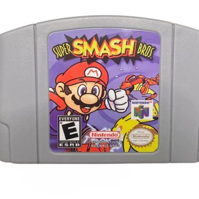Fast shipping Super Smash Bros 64 - Super SmashBros For-Nintendo-n64 US Version