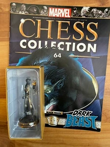 MARVEL CHESS COLLECTION ISSUE 64 DARK BEAST EAGLEMOSS MDOEL FIGURE FIGURINE - Picture 1 of 2