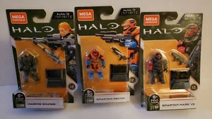 LOT OF 3 MEGA Construx Halo Infinite Series 12 - Picture 1 of 1