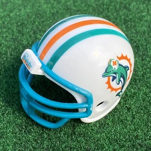 Casco da calcio NFL Miami Dolphins Mighty Racers Mini da collezione 2 pollici - Foto 1 di 8