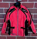 Arctic Cat Snowmobile Women's Racing Jacket ~ Red  ~ V-Tex Quilted Large 