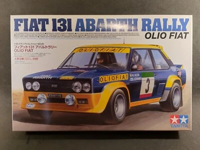 Tamiya 20069 Fiat 131 Abarth Rally Olio Fiat  - Scale 1/20  Kit NEW - Immagine 1 di 3