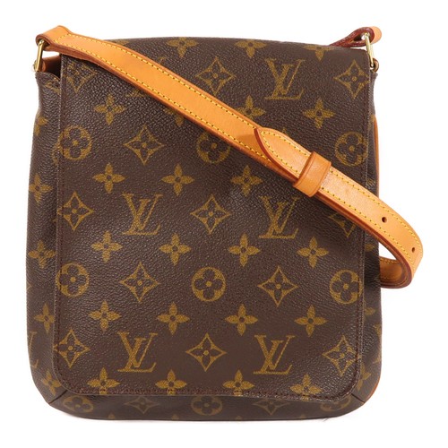 LOUIS VUITTON（LV） Borsa a tracolla Louis Vuitton LV GHW Muse Salsa M51258 Monogram Marrone