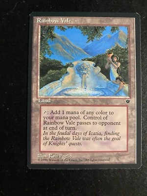 Mtg - Reserved List - Rainbow Vale - Fallen Empires - MP - Image 1 of 2