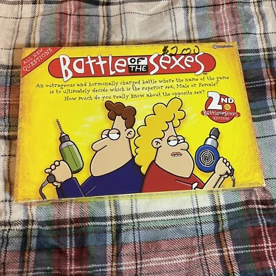 Battle of the Sexes 2nd Edition Board Game Complete - Image 1 of 2