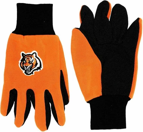Cincinnati Bengals 2 Tone Non-Slip Utility Gloves Cover