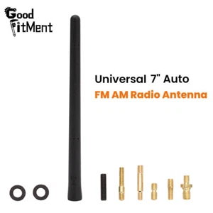 Radio antena aérea de 7" pulgadas mástil radio AM/FM negro para Jeep GLADIATOR 2020-2023 - Imagen 1 de 12