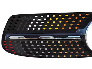 Farbige Aufkleber für Mercedes GLC W253 SUV Facelift NUR AMG-LINE PAKET Grill - Bild 1 von 12