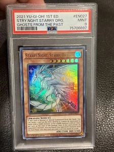 Yugioh Starry Night, Starry Dragon GFTP-EN027  Ultra Rare  1st Edition PSA 9 - Picture 1 of 2