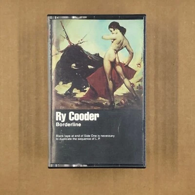 RY COODER Cassette Tape 80s Rock Folk Country BORDERLINE - Image 1 of 4