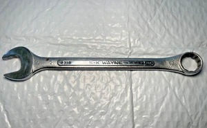 SK TOOLS WAYNE 8319, 19MM. COMBO WRENCH, 9.25" LONG, 12 POINT. - Picture 1 of 6