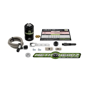 MethHeadz Single 90 Degree Nozzle Methanol Injection System - Solenoid Forward - Picture 1 of 1