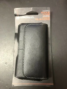 Blackweb Horizontal Universal Belt Clip Cell Phone Case 4-3/4" x 2-1/2" x 1/2" - Picture 1 of 5