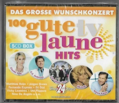 Das Grosse Wunschkonzert - 5-CD Set - 100 Hits Trude Herr,Daliah Lavi,Roy Black - Bild 1 von 2