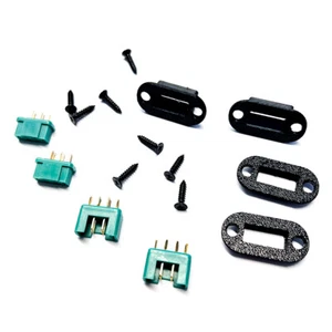 3D Print Lab - Einbaurahmen für MPX Multiplex 6-polig Stecker und Buchse (2 Paar - Bild 1 von 3