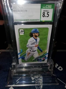 2021 Topps#310 Bo Bichette CSG 8.5 MINT Toronto Blue Jays🇨🇦⚾️🔥QTY AVAIL - Picture 1 of 4