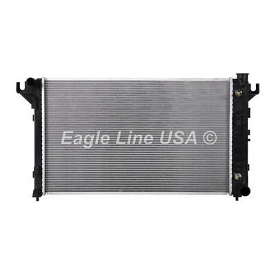 Radiador apto 1994-2001 Dodge Ram 1500 2500 3500 3,9 L 5,2 L 5,9 L V6 V8 sin TOC Foto 1 de 4