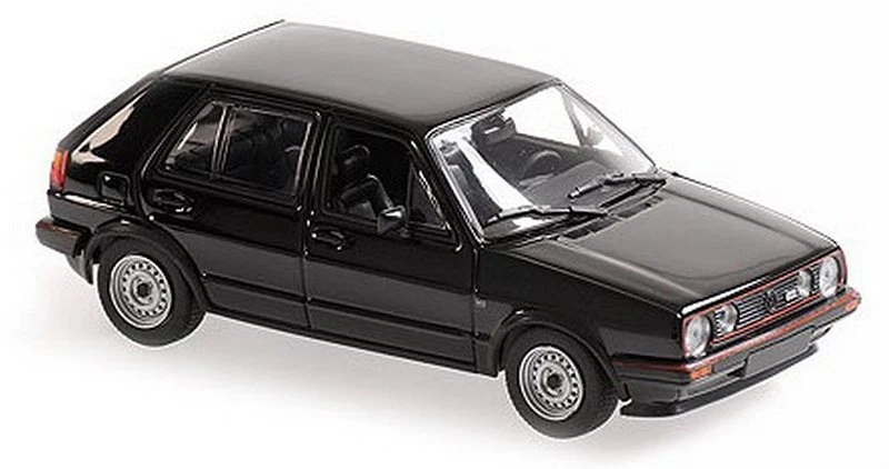 Volkswagen Golf GTI Mk2 4-door 1985 Black 'Maxichamps' 1:43 MINICHAMPS 940054124 - Immagine 1 di 1