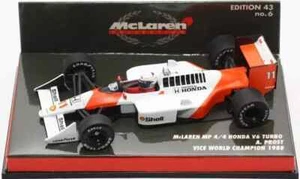 Minichamps 1:43 McLaren MP4/4 Honda V6 Turbo A. Prost Vice World Champion 1988 - Bild 1 von 1