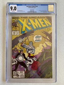 Uncanny X-Men #248 CGC 9.0 1992 Segunda Impresión - 1er Jim Lee Arte Uncanny X-Men - Imagen 1 de 2