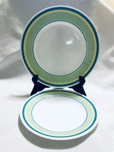 ERSATZGESCHIRR CORELLE SATURN (TOP: KEINE RISSE ODER CHIPS) BLAU, GRÜN - Bild 1 von 3