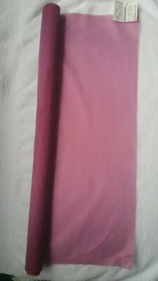 Panel Vintage Ikea "Flyn Lill" Tela Transparente Rosa Magenta Rollo Completo 24" x 118" Foto 1 de 4