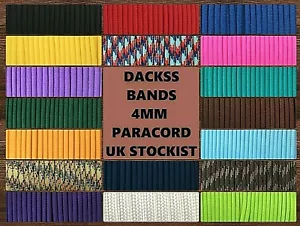 5 FT Lengths 4mm Paracord 550 Mil Spec 7 Strand Lanyard Survival Bushcraft - Picture 1 of 90