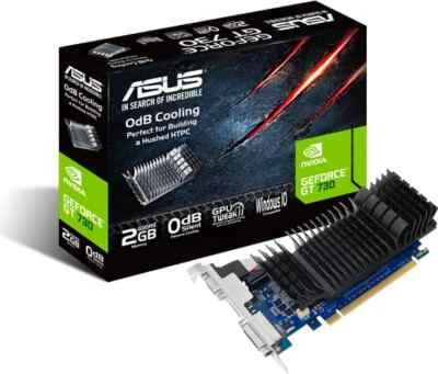 Asus Scheda video GeForce GT 730 2 GB GDDR5 Pci-E DVI/HDMI 90YV06N2-M0NA00 - Immagine 1 di 3