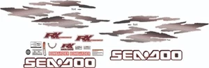 SEADOO RX 2000 Graphics / Decal / Sticker Kit - Picture 1 of 1