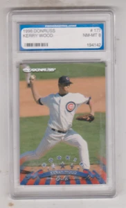 1998 - Donruss - Kerry Wood - Tarjeta de novato - ¡¡calificada!!! - Imagen 1 de 2
