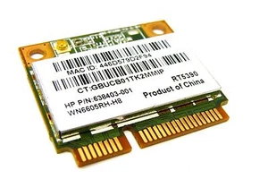 HP 638403-001 WN6605RH-H8 RALINK RT5390 802.11b/g/n Wireless Half Mini Card Good - Picture 1 of 1