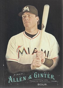 2016 Topps Allen and Ginter X Baseball #214 Justin Bour 