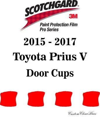Película de protección de pintura 3M Scotchgard serie Pro 2015 2016 2017 Toyota Prius V Foto 1 de 3