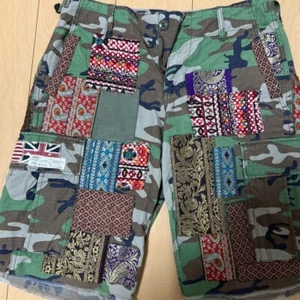 Ralph Lauren Denim Supply Sportsman Aztec Patchwork Camo CargoShorts size S - Picture 1 of 7