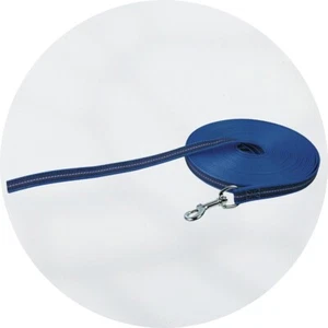 Herm Sprenger Azul Reflectante Gomado Nailon Rastreo Perro Plomo 1m a 10m - Imagen 1 de 3