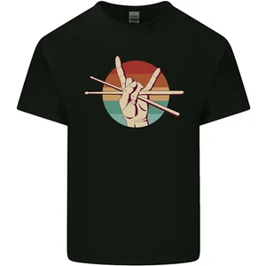 Camiseta de algodón Drum Salute Drummer Drumming para hombre - Imagen 1 de 19