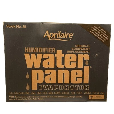 Aprilary Humidificador Panel Agua Evaporador Orig. Stock de repuesto de equipo 35  Foto 1 de 4