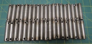 Steel Dowel Pins With 2 Holes 2-5/16" Long, 1/2" Diameter, 3/16" Hole, Qty: 38 - Picture 1 of 3