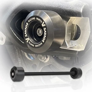 Rear Wheel Axle Slider Swingarm Guard Kit For Bonneville Bobber 1200 2017-2023 - Picture 1 of 10