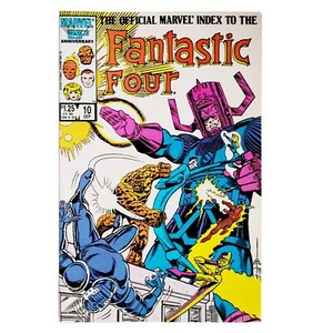 Official Marvel Index to the Fantastic Four (1986) 10 Alex Saviuk Brett Breeding - Picture 1 of 2