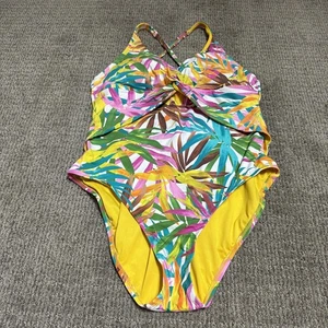 Traje de baño Bleu Rod Beattie de una pieza multicolor para mujer talla 12 - Imagen 1 de 12