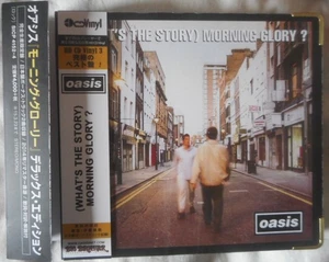 OASIS Whats The Story Morning Glory ? 3 CD Vinyl Replica Del - NEW IMPORT JAPAN - Picture 1 of 3