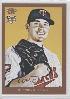 2009 Topps 206 Bronze Brian Duensing #185 Rookie RC - Image 1 of 2