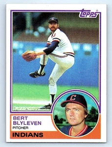 1983 Topps #280 Bert Blyleven Cleveland Indians - Picture 1 of 2