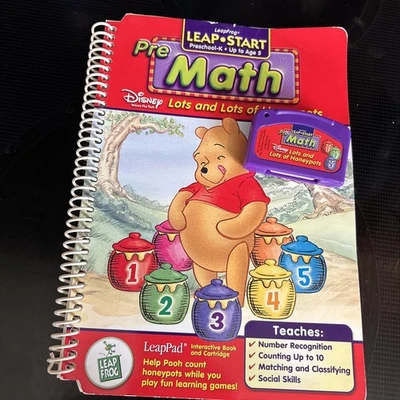 Leap pad Leap Frog Lots & lots of Honey Pots & cartridge up to 5 years pre maths - Image 1 of 2