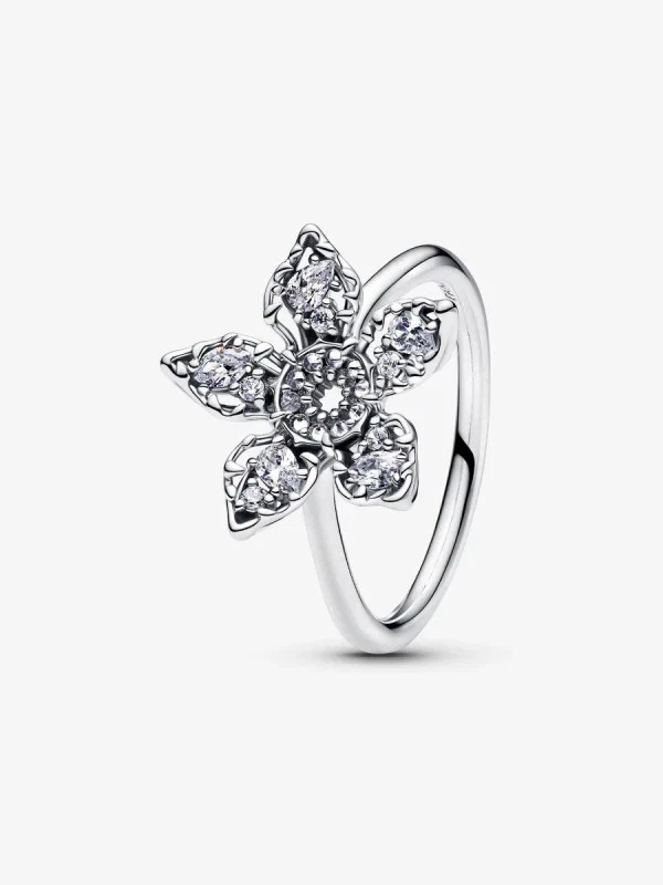 Pandora  Stranger Things Anello Demogorgone 193578C01-60 Nuovo Originale TG 60 - Immagine 1 di 3